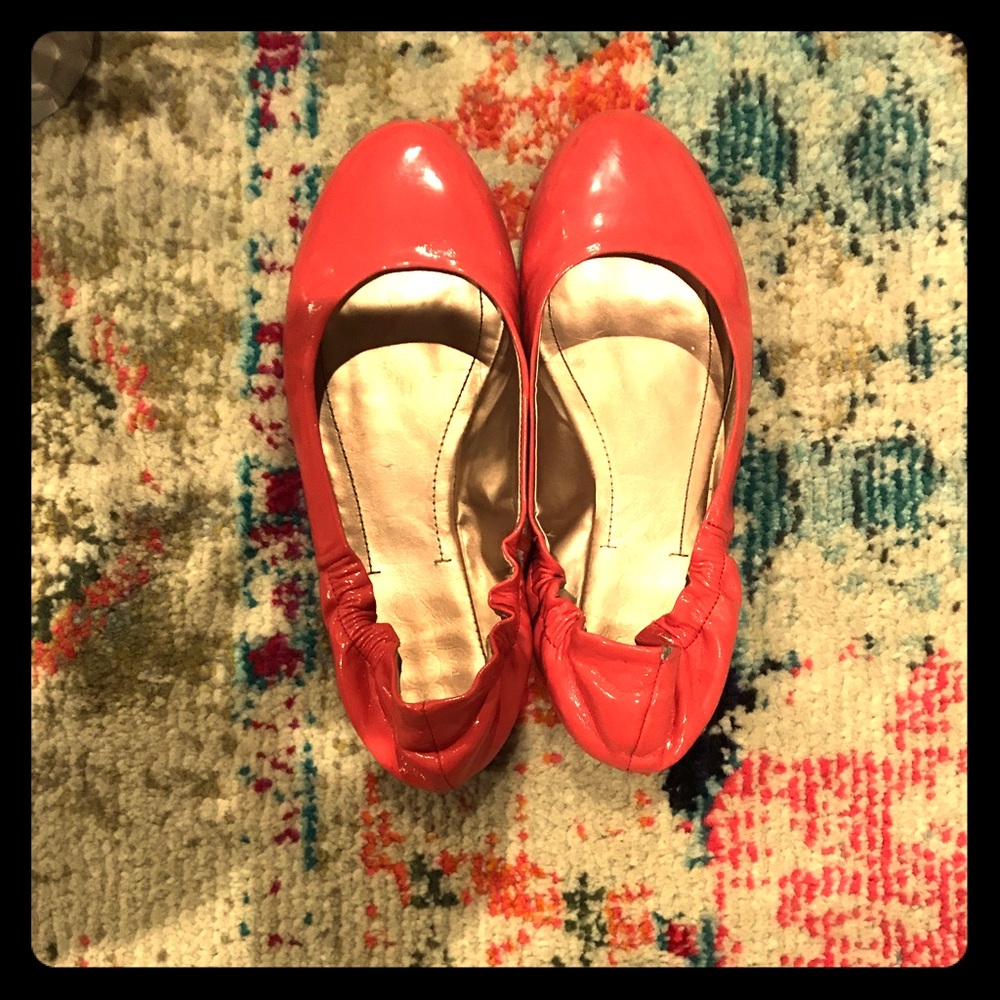BCBG pink flats